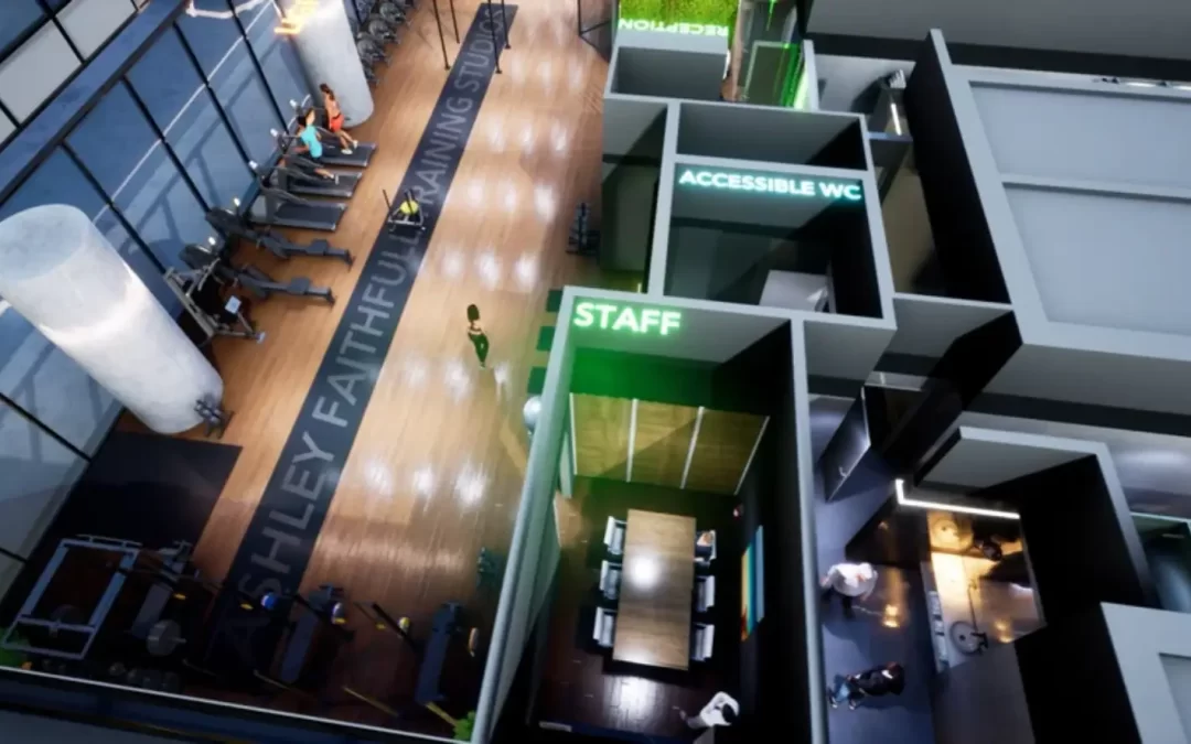 AF Training – Melbourne Gym 3D Animation