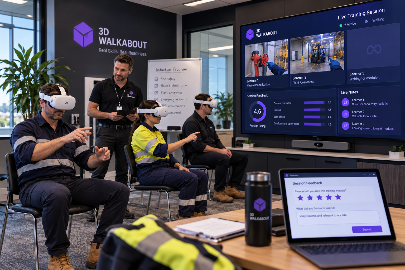 Deploy and evolve Walkabout XR training