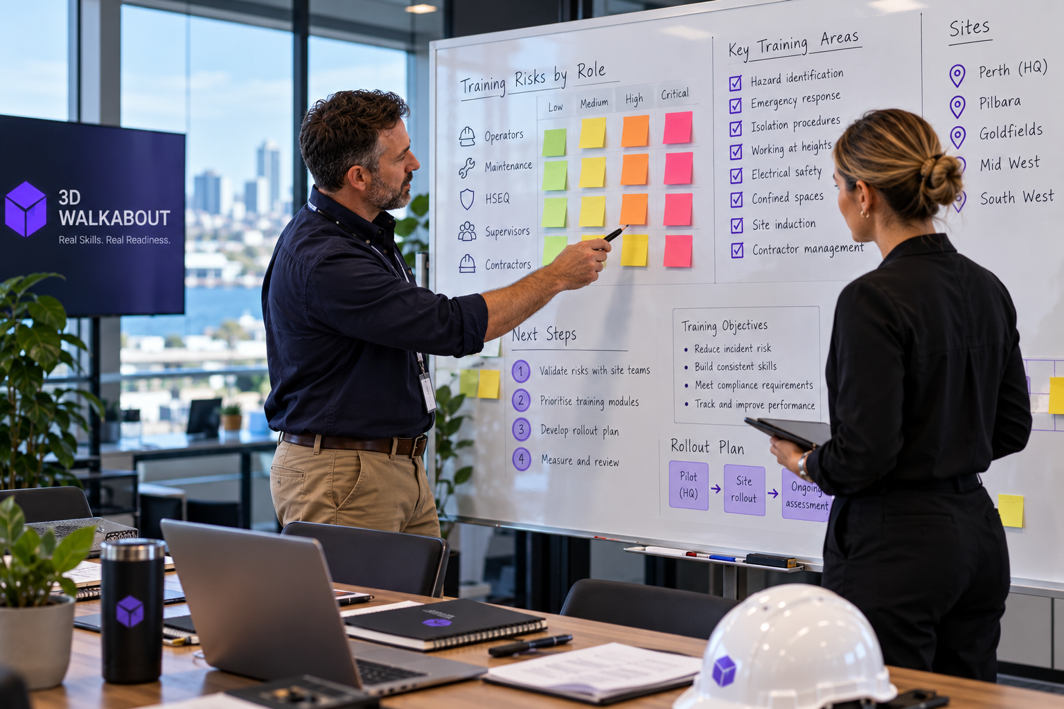 Identify priorities for XR training